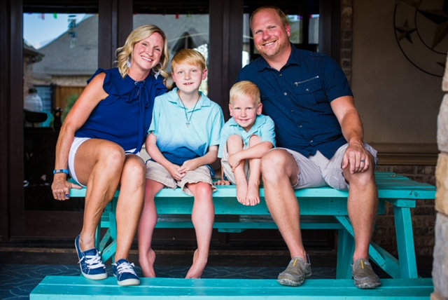 Dr. Jared Carey and his family.